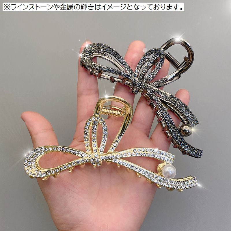 ヘアクリップ バンスクリップ レディース ヘアアクセサリー 髪留め 髪飾り 商品画像5