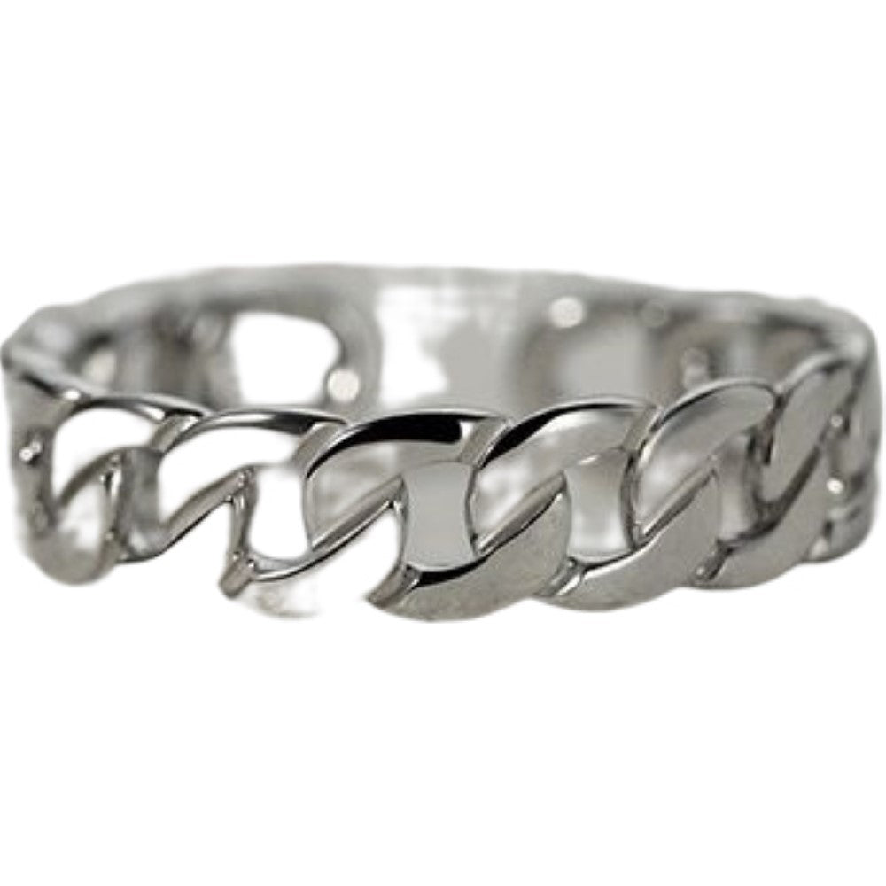 リング 指輪 メンズ 男性 アクセサリー ファッションリング 376【チェーン風】 バリエーション画像