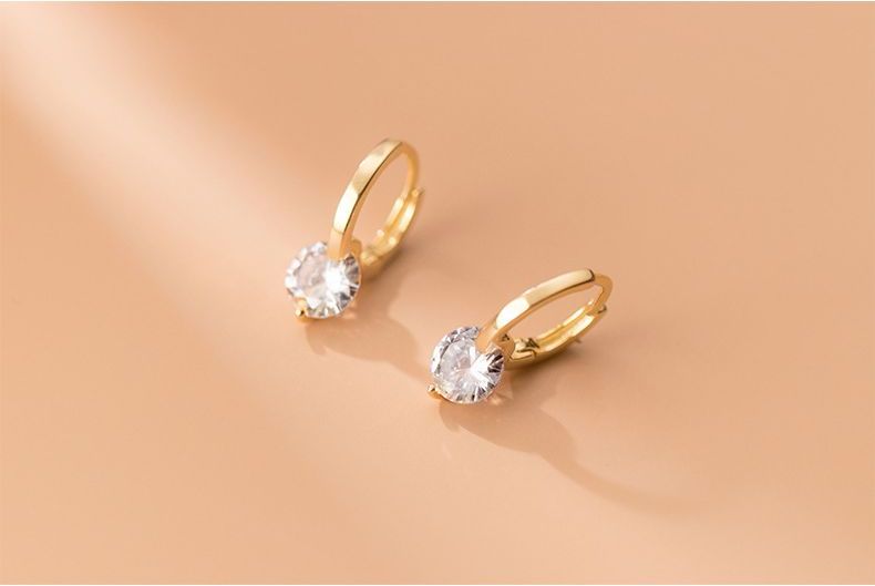 ピアス フープピアス レディース 女性用 アクセサリー ラインストーン 商品画像5