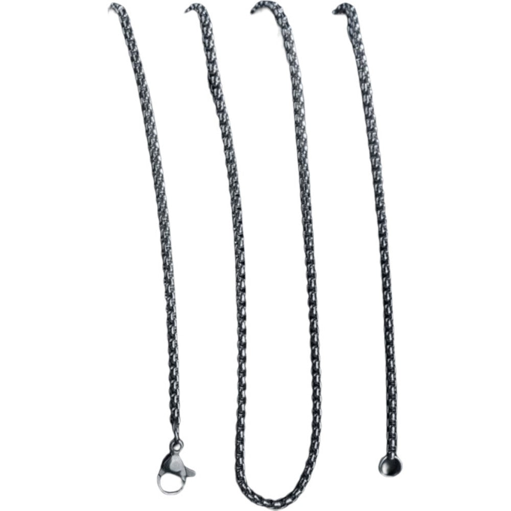 ネックレス ユニセックス メンズ レディース 男性 女性 シルバー70cm××20mm バリエーション画像