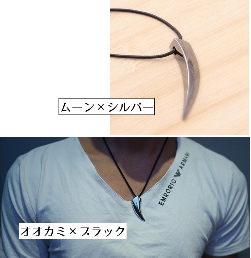 レザーネックレス ペンダント フェイクレザー 革紐 メンズ レディース 商品画像5
