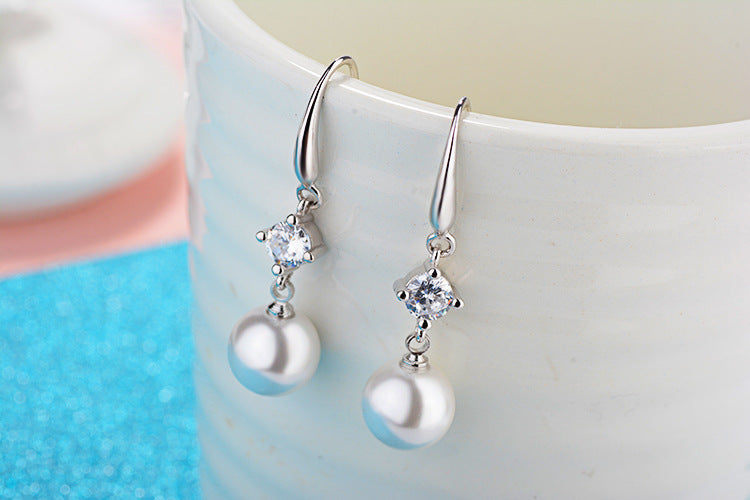 フックピアス 両耳用 レディース アクセサリー 女性用 フェイクパール 商品画像5