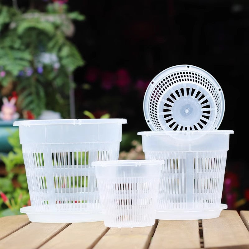 水耕栽培ポット 3個セット 育苗ポット 植木鉢 育苗資材 ガーデニング用品 商品画像5