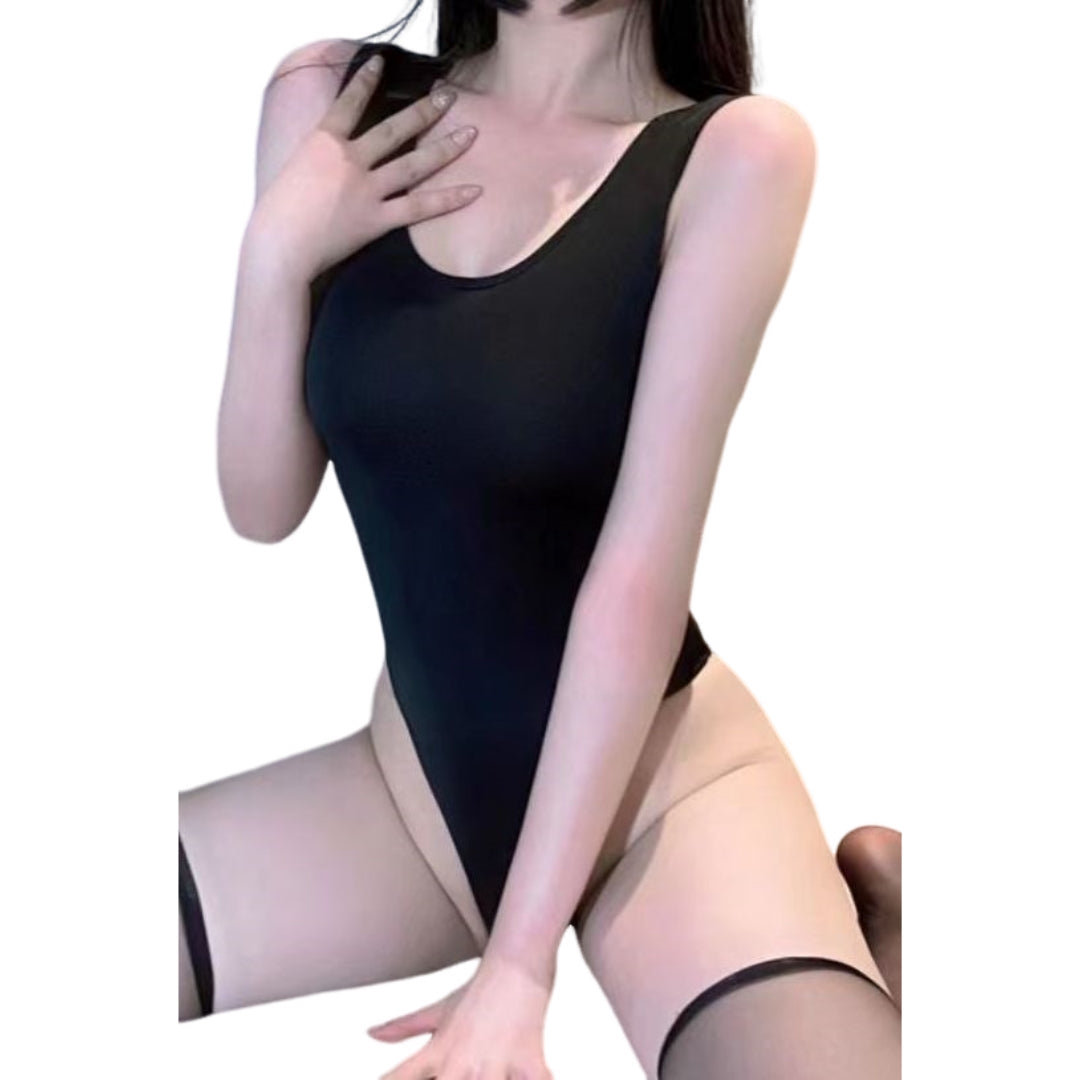 レオタード ランジェリー インナー レディース 女性 コスチューム ブラック バリエーション画像