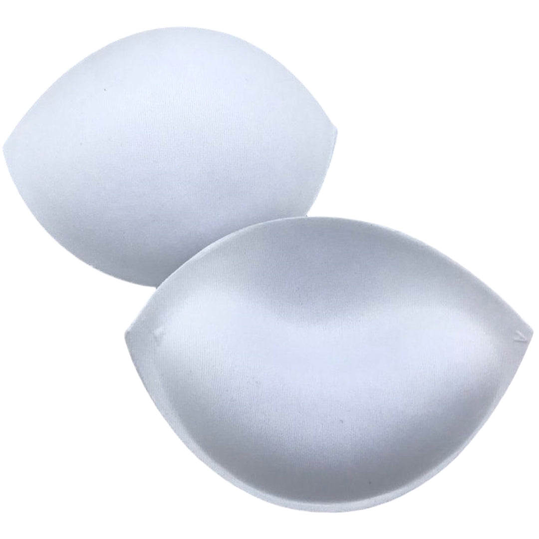 ブラパッド 胸パッド 左右ペア ブラジャー用パッド 3/4カップ 挿入パッド ホワイト バリエーション画像