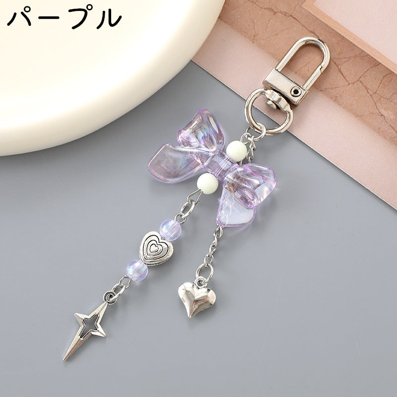 バッグチャーム キーホルダー キーリング キーチェーン レディース 女性 商品画像5