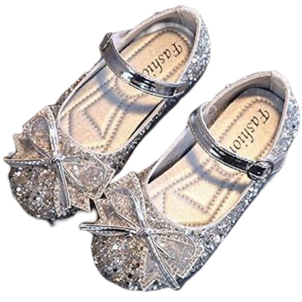 ストラップシューズ 子供用 パンプス フォーマル カジュアル キッズ シルバー バリエーション画像