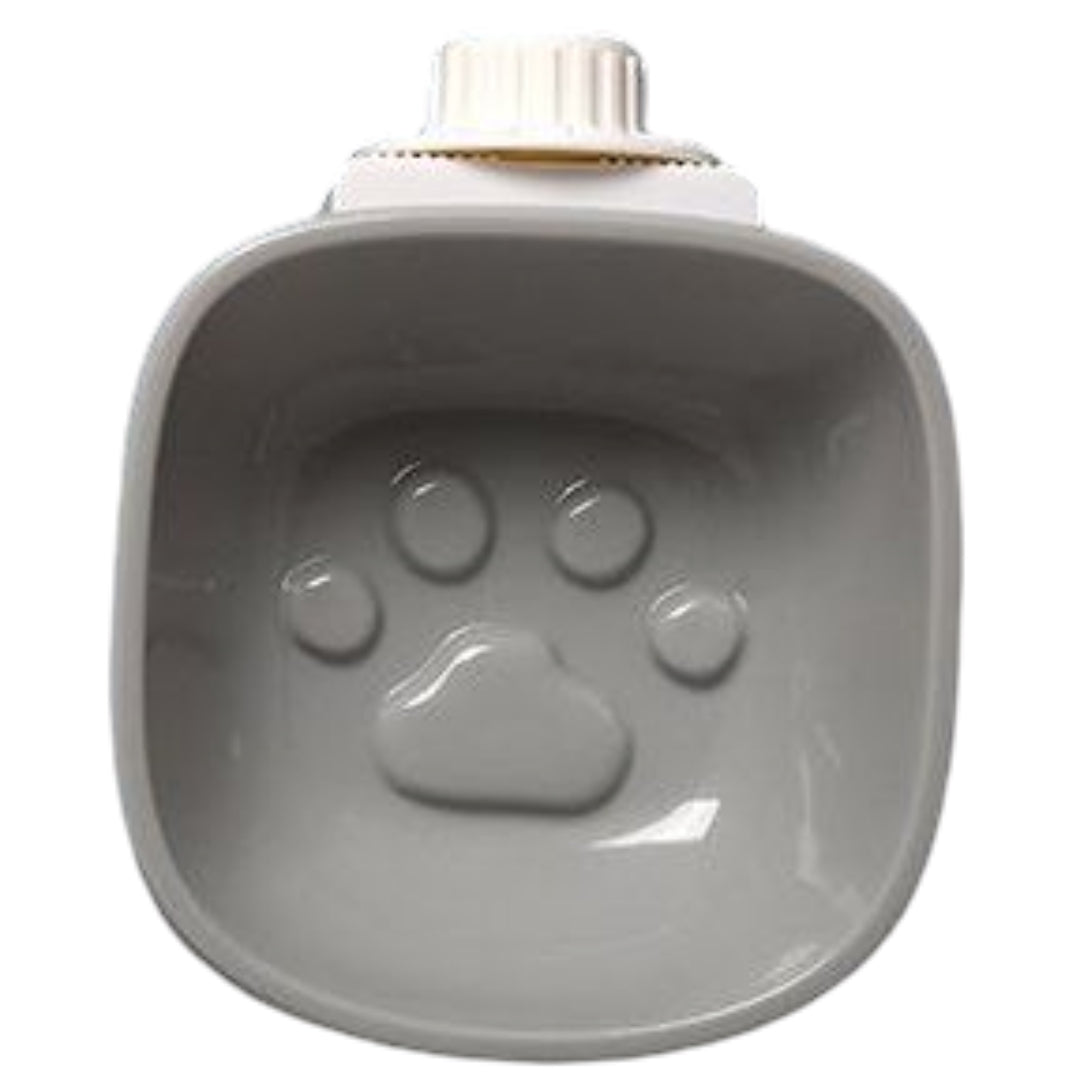 ペット用食器 フードボウル ウォーターボウル ケージ取り付け ケージ固定 犬用 グレー バリエーション画像