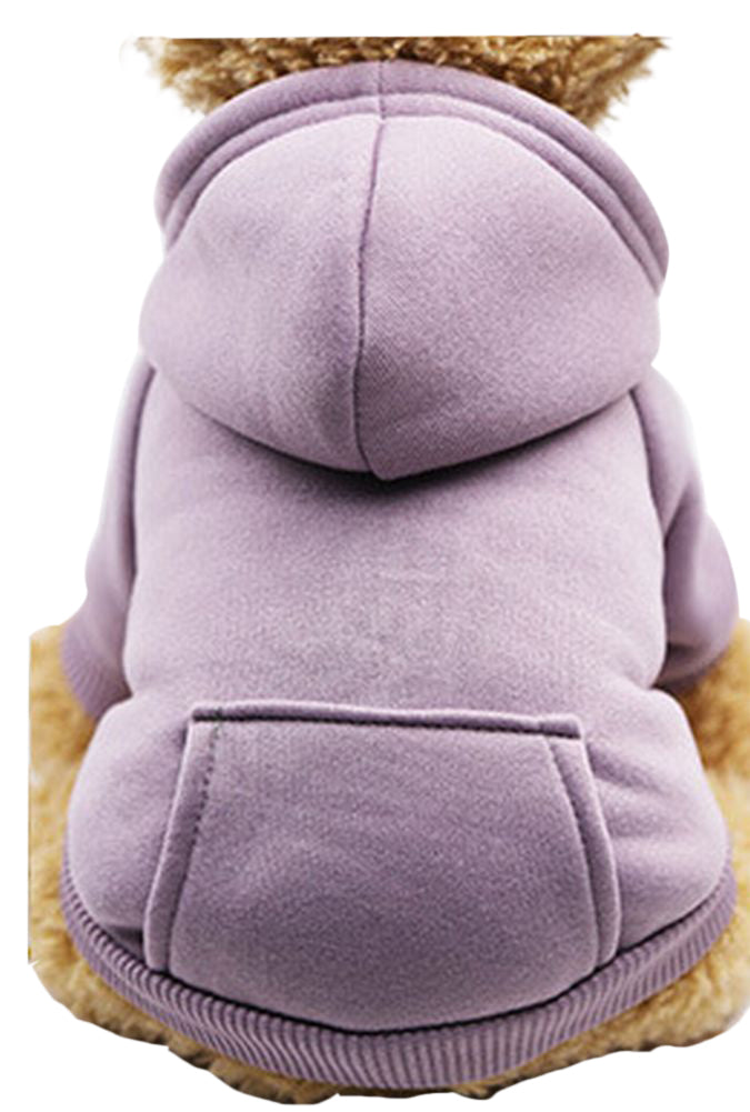 ドッグウェア パーカー フーディー 犬服 猫服 ペット用品 パープル バリエーション画像