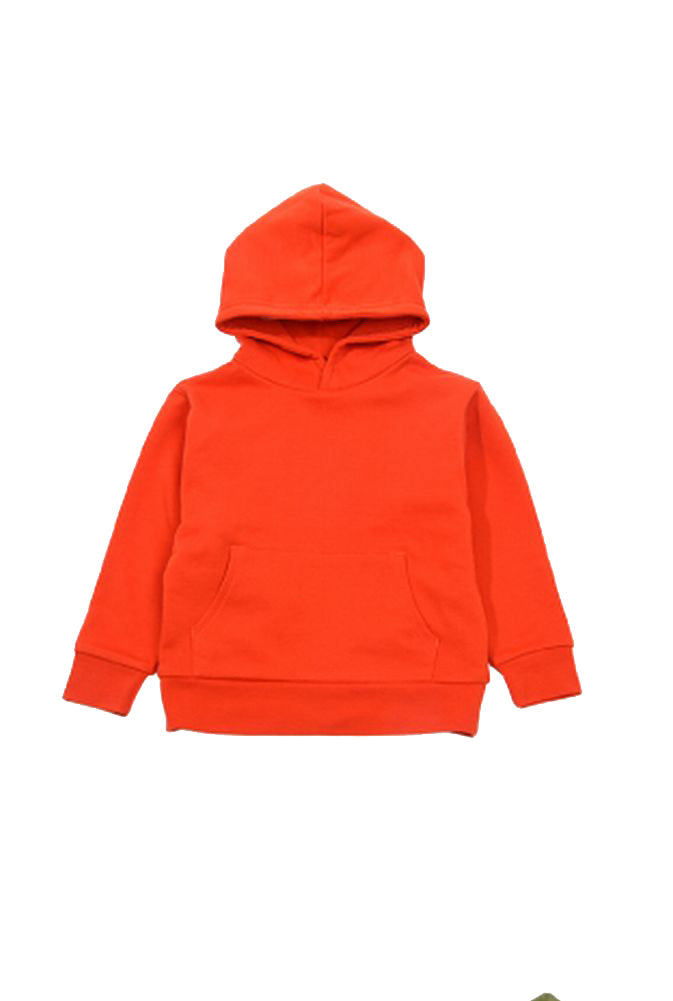 子供服 パーカー カンガルーポケット 男の子 女の子 長袖 レッド バリエーション画像