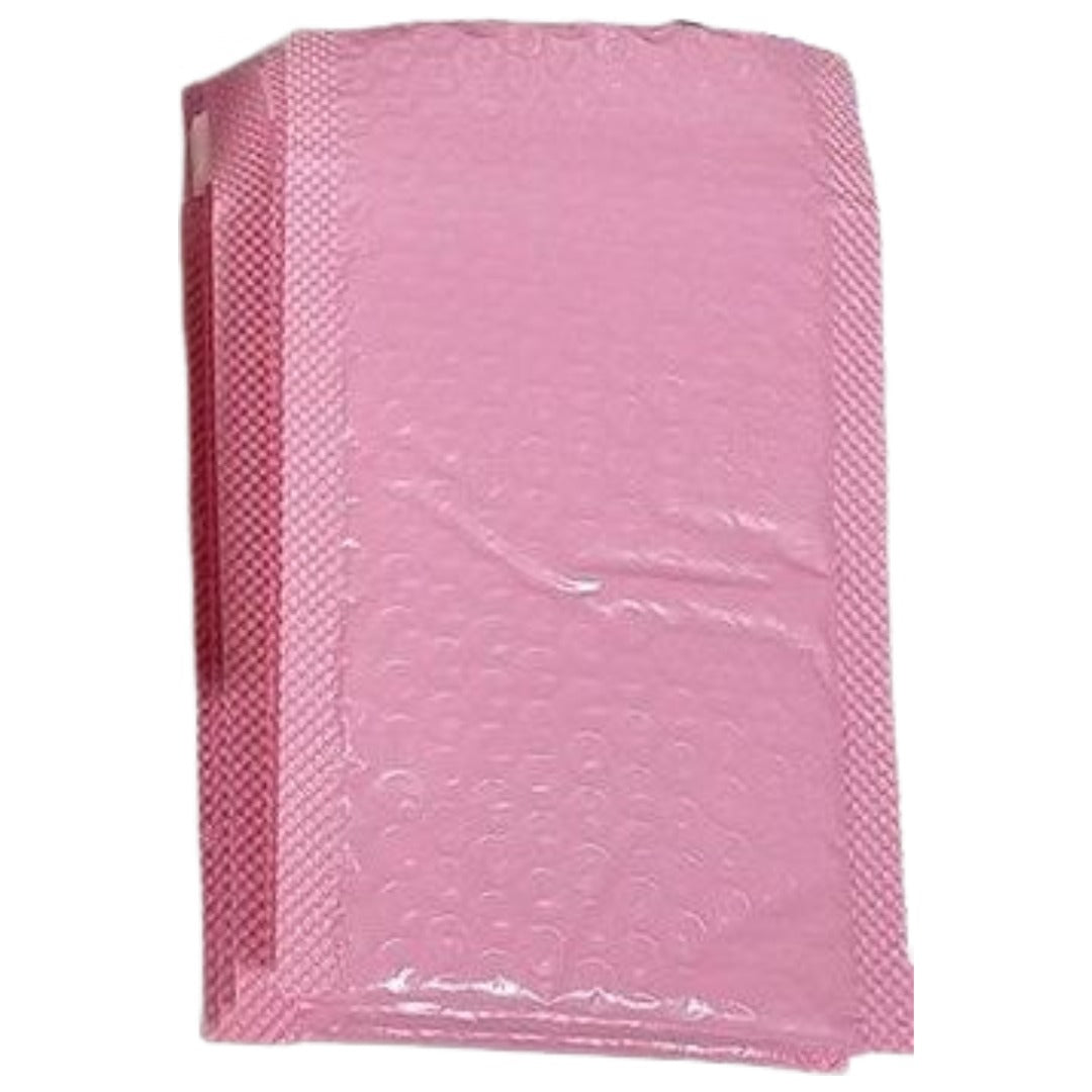 クッション封筒 封筒 単品 10枚セット 15×11cm 開封テープ付 ダークピンク バリエーション画像