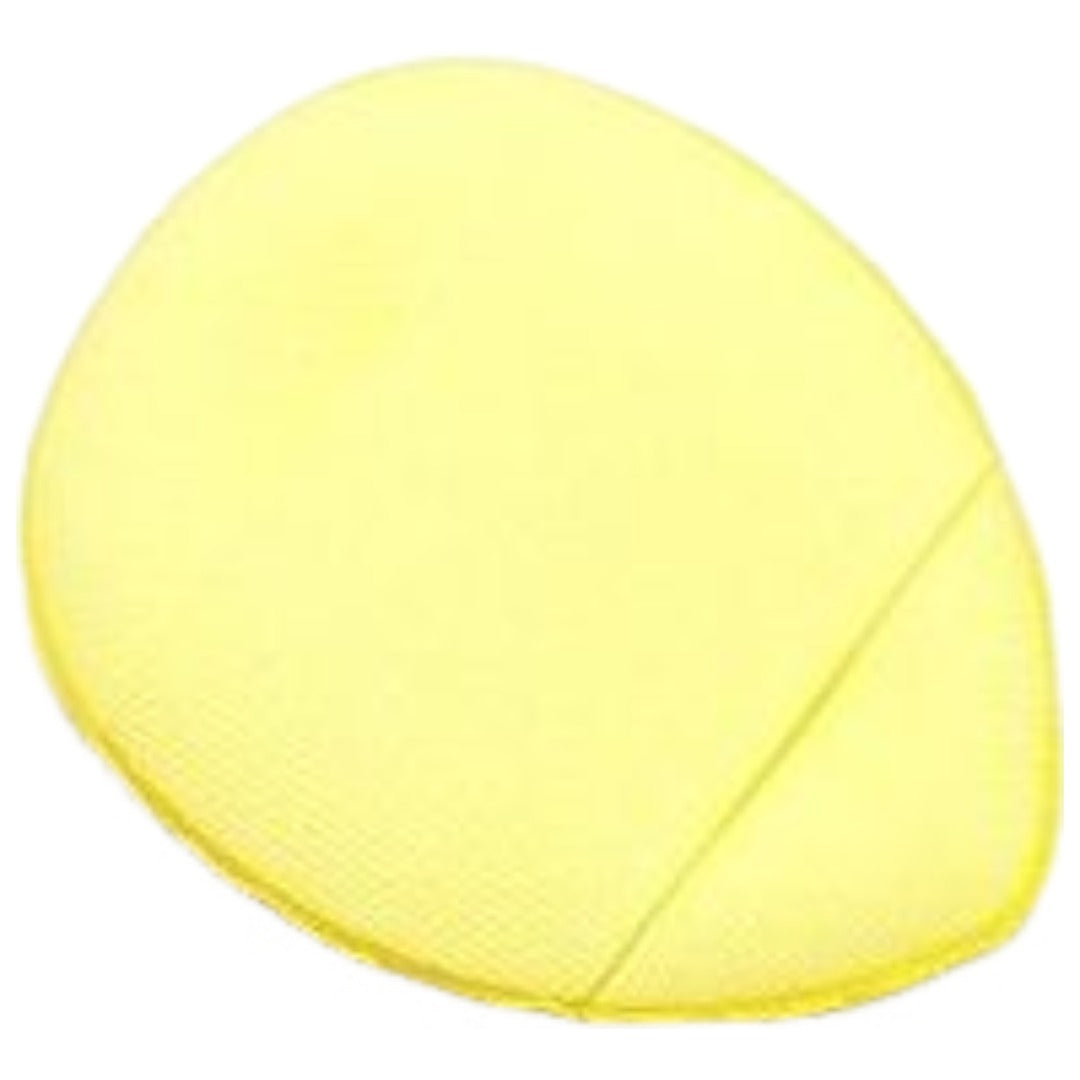 フィンガーパフ 10個セット メイクパフ メイクスポンジ 指用 メイク用品 イエロー バリエーション画像