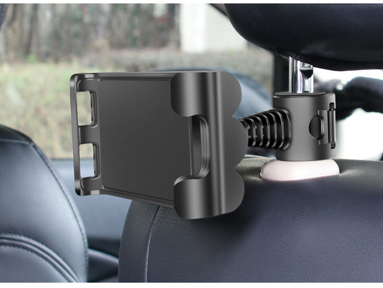 車用スマホホルダー タブレットホルダー 車載 後部座席 ヘッドレスト 360度回転 商品画像5