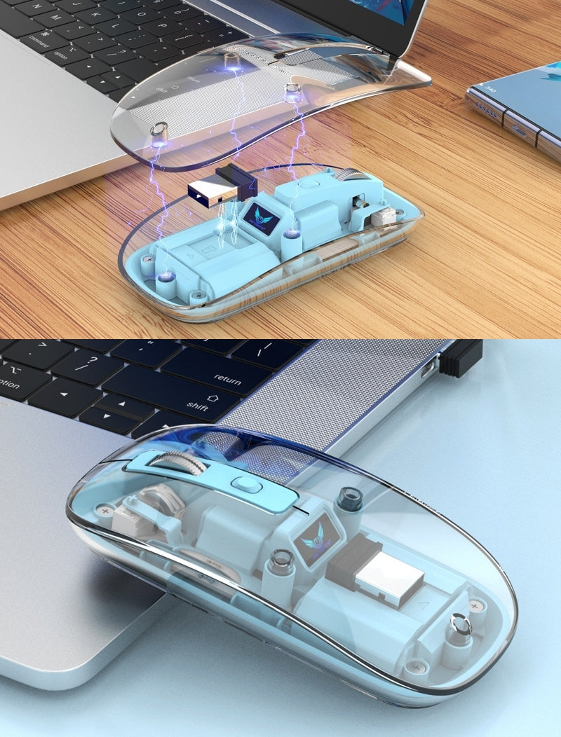 ワイヤレスマウス 無線 ワイヤレス 2.4GHz 光学式マウス リチウム 商品画像5