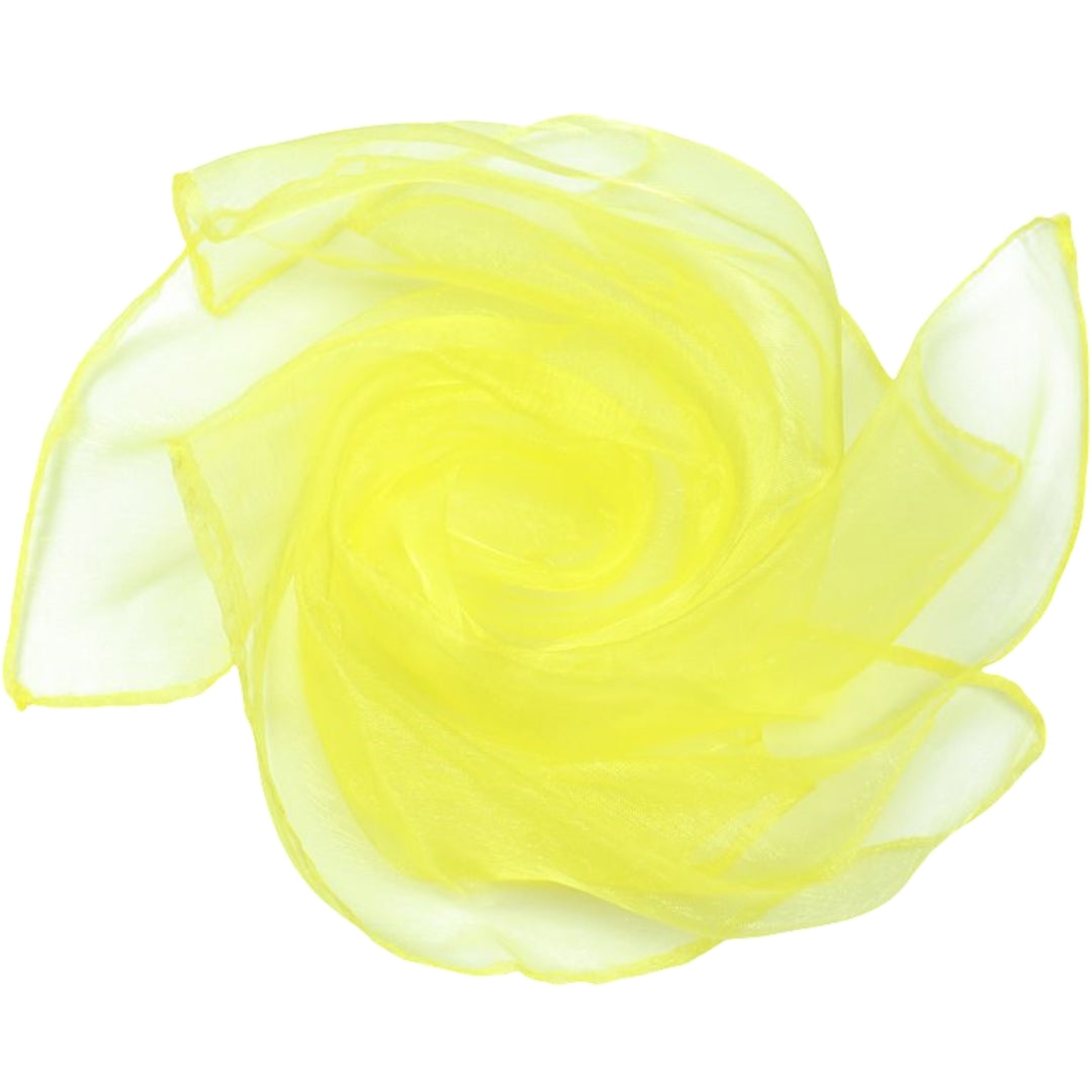 リトミックスカーフ 60×60cm 単品 キッズ 子供 子ども イエロー バリエーション画像