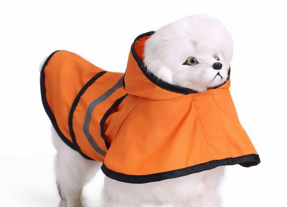 犬 レインコート 犬用レインコート レインウェア ドッグウェア カッパ オレンジ バリエーション画像