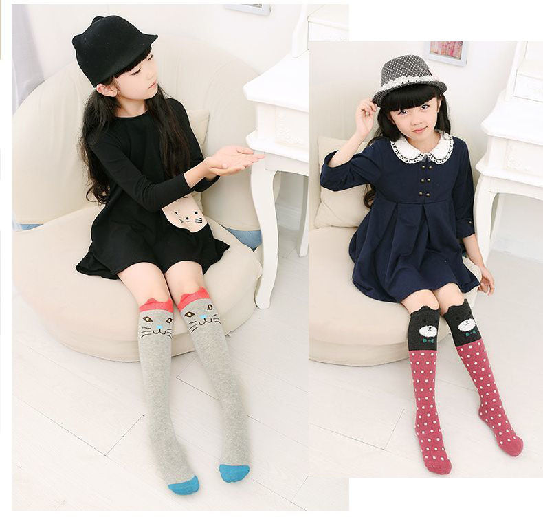 子供用 ハイソックス キッズソックス ジュニアソックス 女の子 靴下 商品画像4