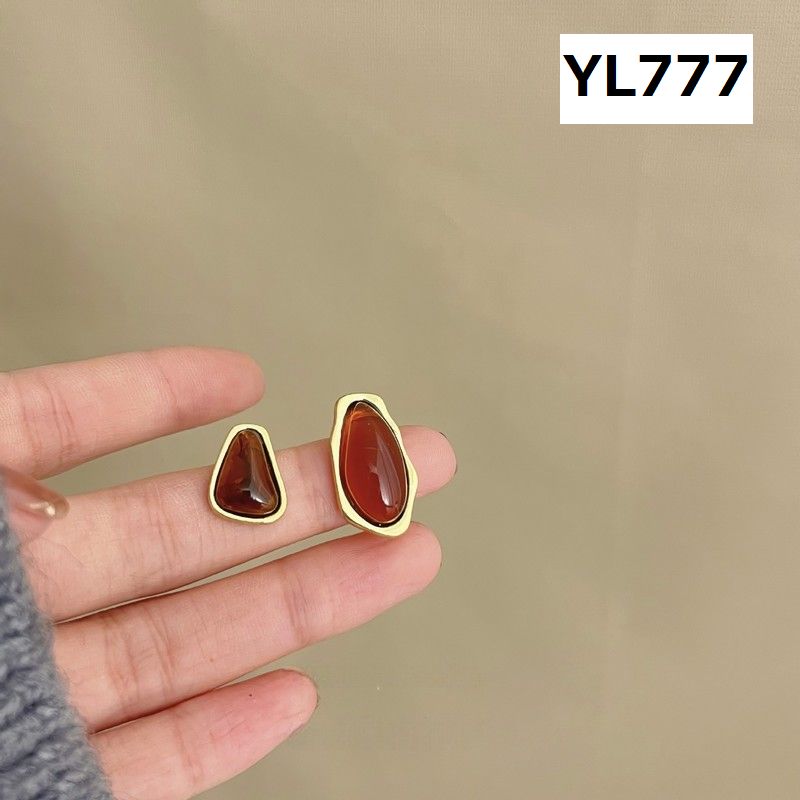スタッドピアス アクセサリー 琥珀色 アンバーカラー レディース 女性用 商品画像5