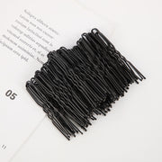 ヘアピン Uピン 50本入り レディース 女性 ヘアアクセサリー まとめ髪 髪留め ヘアアレンジ ヘアセット シンプル 簡単 お団子 和装