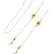 メガネチェーン マスクチェーン 眼鏡ストラップ レディース アクセサリ お花 可愛い おしゃれ プレゼント 贈り物 ギフト ファッション小物 女性用