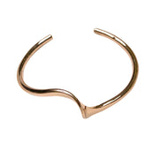 バングル ブレスレット アクセサリー レディース 女性 腕輪 波 ウェーブ シンプル おしゃれ ギフト プレゼント 贈り物 ファッション雑貨