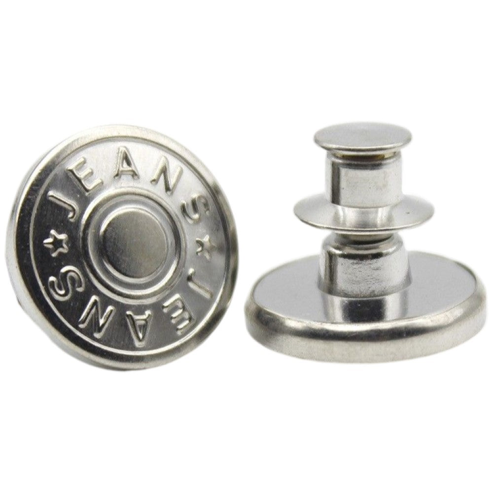 デニムボタン タックボタン 2個セット 金属製 17mm ジーンズボタン 11 バリエーション画像