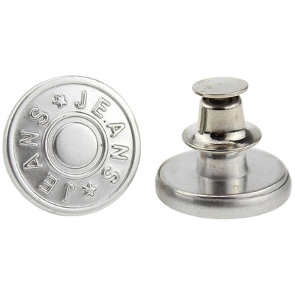 デニムボタン タックボタン 2個セット 金属製 17mm ジーンズボタン 12 バリエーション画像