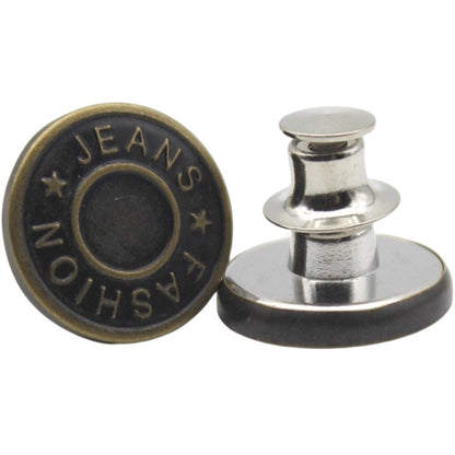 デニムボタン タックボタン 2個セット 金属製 17mm ジーンズボタン 13 バリエーション画像