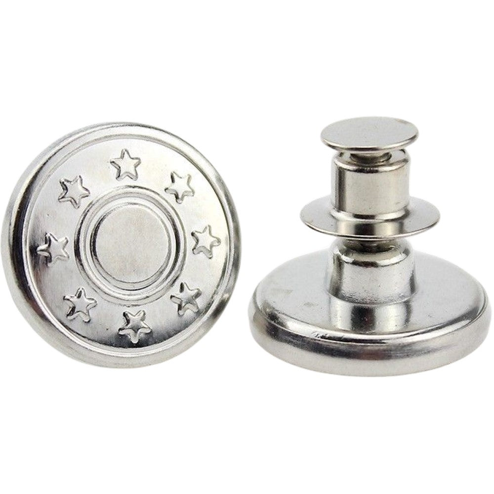 デニムボタン タックボタン 2個セット 金属製 17mm ジーンズボタン 18 バリエーション画像