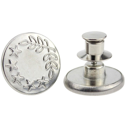 デニムボタン タックボタン 2個セット 金属製 17mm ジーンズボタン 19 バリエーション画像
