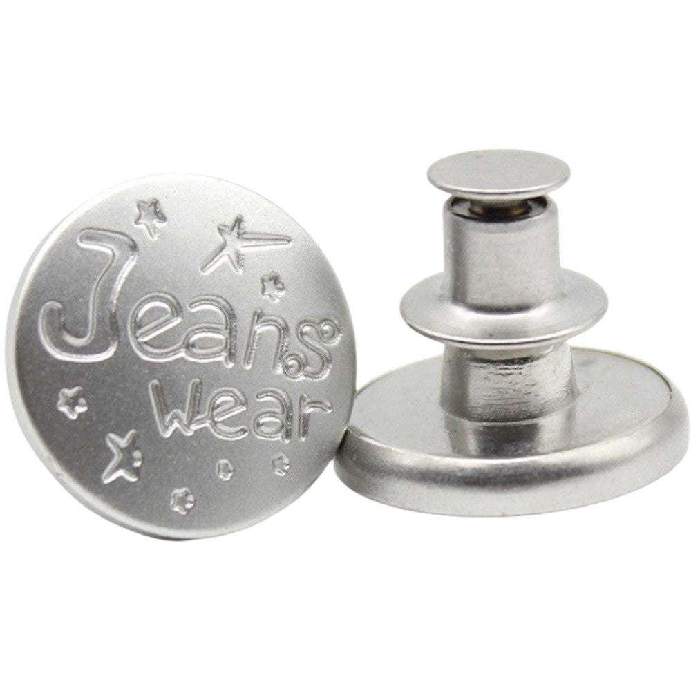 デニムボタン タックボタン 2個セット 金属製 17mm ジーンズボタン 6 バリエーション画像
