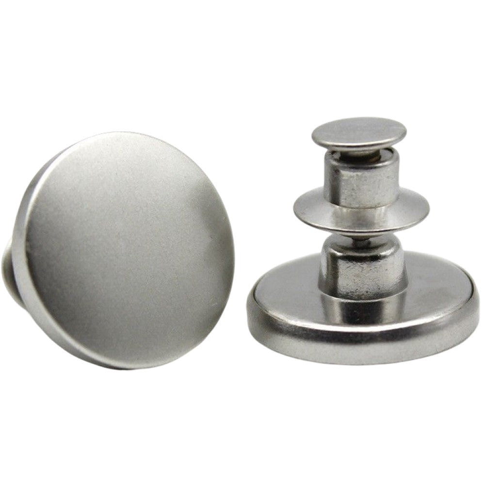 デニムボタン タックボタン 2個セット 金属製 17mm ジーンズボタン 9 バリエーション画像