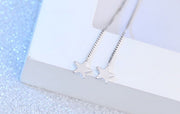 アメリカンピアス レディース アクセサリー ロング スター イミテーションパール 揺れる おしゃれ かわいい プレゼント ギフト