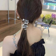 ヘアゴム コイルアップポニー スプリングヘアゴム 髪ゴム レディース 女性 ヘアアクセサリー 髪飾り おしゃれ 可愛い シンプル フェミニン ガーリー まとめ髪
