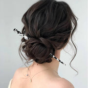 かんざし 簪 一本挿し レディース ヘアアクセサリー 髪飾り 髪留め ヘアピン 和装 洋装 着物 浴衣 マーブル模様 べっ甲風 大理石風 おしゃれ
