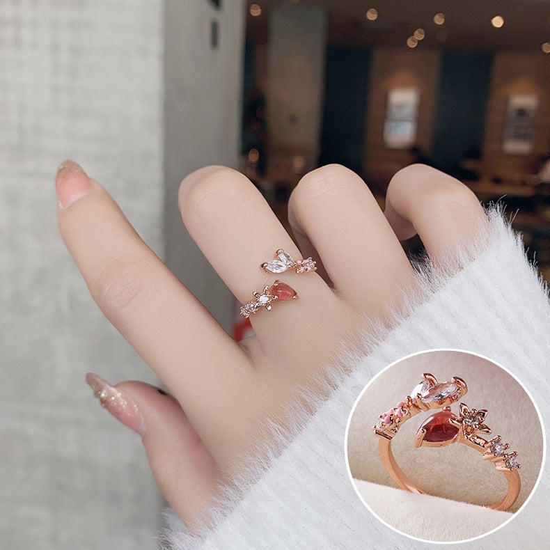 指輪 ファッションリング オープンリング レディース アクセサリー ビジュー 商品画像3