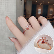 指輪 ファッションリング オープンリング レディース アクセサリー ビジュー ラインストーン キラキラ ハート 華奢 2連風 重ね付け風 カジュアル シンプル プレゼント ギフト 贈り物 お祝い 記念日 誕生日 デート 女子会 パーティー 入学 卒業 お呼ばれ お出かけ デイリー 普段使い かわいい おしゃれ フェミニン 上品 小物 デザイン豊富 カラーストーン風 女性