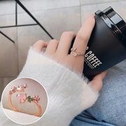 指輪 ファッションリング オープンリング レディース アクセサリー ビジュー ラインストーン キラキラ ハート 華奢 2連風 重ね付け風 カジュアル シンプル プレゼント ギフト 贈り物 お祝い 記念日 誕生日 デート 女子会 パーティー 入学 卒業 お呼ばれ お出かけ デイリー 普段使い かわいい おしゃれ フェミニン 上品 小物 デザイン豊富 カラーストーン風 女性