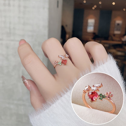 指輪 ファッションリング オープンリング レディース アクセサリー ビジュー 商品画像5