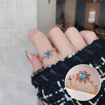 指輪 ファッションリング レディース アクセサリー ビジュー ラインストーン 商品画像5