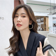 フープピアス レディース アクセサリー 耳飾り リングピアス 大きめ サークル 女性用 婦人用 ファッション小物 誕生日 記念日 贈り物 プレゼント
