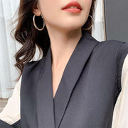 フープピアス レディース アクセサリー 耳飾り リングピアス 大きめ サークル 女性用 婦人用 ファッション小物 誕生日 記念日 贈り物 プレゼント