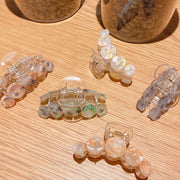 ヘアクリップ バンスクリップ レディース ヘアアクセサリー 髪留め まとめ髪 ヘアアレンジ おしゃれ かわいい 上品 オフィス 通勤 OL 大人女子 女性用 婦人用