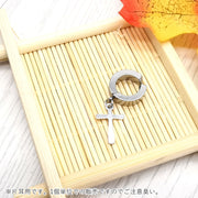 イヤーカフ 片耳用 ユニセックス メンズ レディース 男性 女性 男女兼用 アクセサリー ファッション雑貨 十字架 クロス リング 丸形 ラウンド 大きめ 無骨 クール かっこいい おしゃれ ペアアクセサリー お揃い プレゼント ギフト