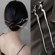 かんざし 簪 一本 レディース ヘアアクセサリー 髪飾り 髪留め ヘアピン 金属製 和装 洋装 着物 浴衣 不規則 おしゃれ