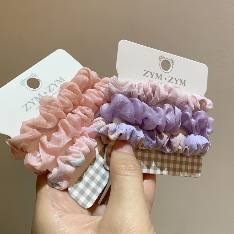 シュシュ 3個セット ヘアアクセサリー 女の子 子供用 キッズ 商品画像4
