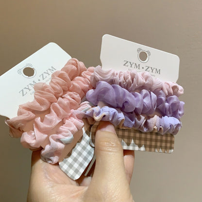 シュシュ 3個セット ヘアアクセサリー 女の子 子供用 キッズ 商品画像4