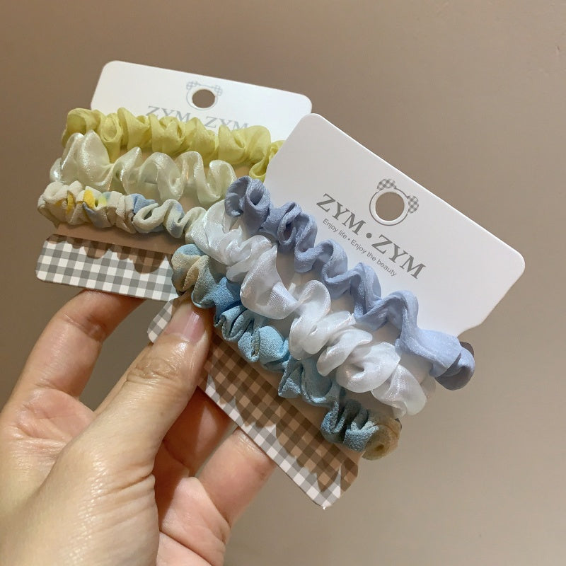 シュシュ 3個セット ヘアアクセサリー 女の子 子供用 キッズ 商品画像5