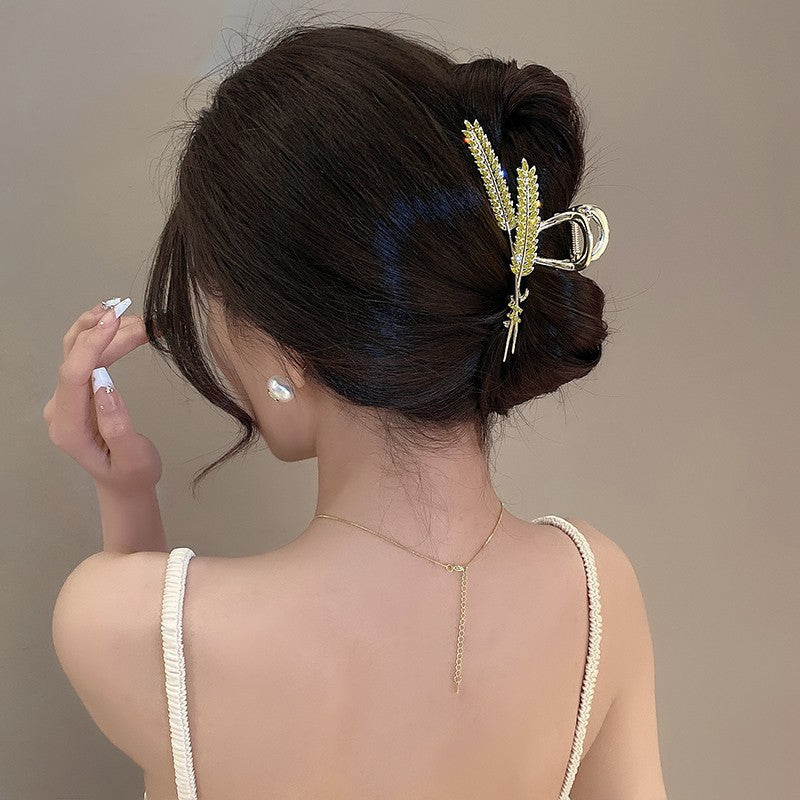 バンスクリップ ヘアクリップ レディース 女性 ヘアアクセサリー まとめ髪 商品画像2