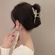 バンスクリップ ヘアクリップ レディース 女性 ヘアアクセサリー まとめ髪 麦 ヘアアレンジ 髪留め 髪飾り おしゃれ かわいい シンプル